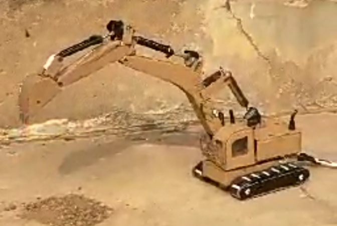 DC Excavator Project From sadiq stech